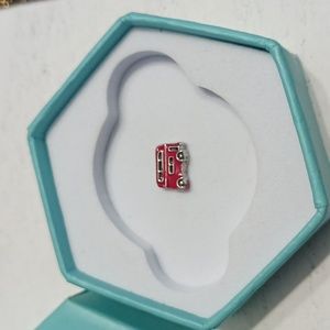 London Bus Origami Owl Locket Charm